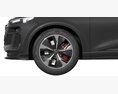 Audi SQ6 E-tron 3d model front view