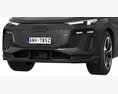 Audi SQ6 E-tron 3d model clay render