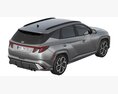 Hyundai Tucson N-Line 2024 3D模型 顶视图