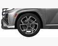 Hyundai Tucson N-Line 2024 3D-Modell Vorderansicht