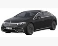 Mercedes-Benz EQS 2025 3D 모델 