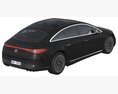 Mercedes-Benz EQS 2025 3D 모델  top view