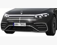 Mercedes-Benz EQS 2025 3D модель clay render