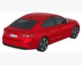 Skoda Octavia RS 2025 3D модель top view