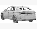 Skoda Octavia RS 2025 3D модель