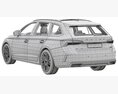 Skoda Octavia RS Combi 2025 3D-Modell