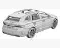 Skoda Octavia RS Combi 2025 3D-Modell
