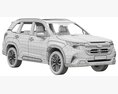 Subaru Forester 2025 Modello 3D