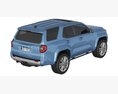 Toyota 4Runner 2025 3D模型 顶视图