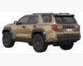 Toyota 4Runner TRDpro 2025 3Dモデル wire render