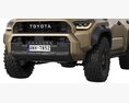 Toyota 4Runner TRDpro 2025 Modello 3D clay render