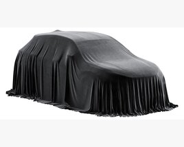 Car Cover Small SUV 3D-Modell