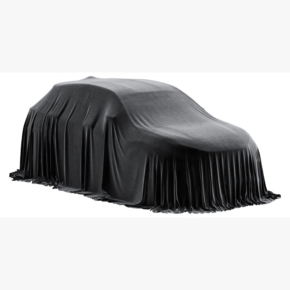 Car Cover Small SUV 3D 모델 