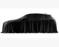 Car Cover Small SUV 3D-Modell Seitenansicht