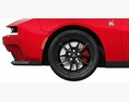 Dodge Charger Daytona 3D модель front view