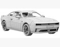 Dodge Charger Daytona 3D модель
