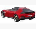 Ferrari 12Cilindri 3d model wire render