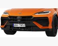 Lamborghini Urus SE Modelo 3d argila render