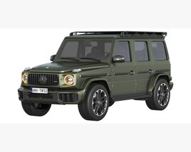 Mercedes-Benz G63 AMG 2025 Offroad Package PRO 3D 모델 