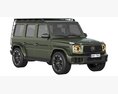 Mercedes-Benz G63 AMG 2025 Offroad Package PRO 3D 모델  back view