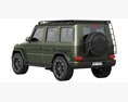 Mercedes-Benz G63 AMG 2025 Offroad Package PRO 3D模型 wire render