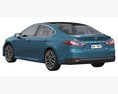 Toyota Camry XLE 2025 3d model wire render