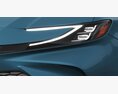 Toyota Camry XLE 2025 Modello 3D vista laterale