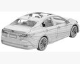 Toyota Camry XLE 2025 3D-Modell