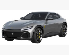 Ferrari Purosangue 3D-Modell