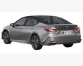 Toyota Camry XSE 2025 3D模型 wire render