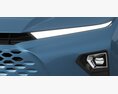Toyota Crown Signia Modelo 3D vista lateral