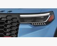 Ford Explorer ST 2025 3D-Modell Seitenansicht
