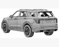 Ford Explorer ST 2025 3D 모델 