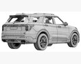Ford Explorer ST 2025 3D 모델 