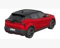 Alfa Romeo Junior Elettrica 3D-Modell Draufsicht
