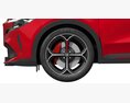 Alfa Romeo Junior Elettrica Modello 3D vista frontale