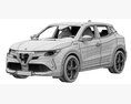 Alfa Romeo Junior Elettrica 3d model seats