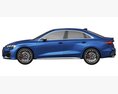 Audi S3 Sedan 2025 3D模型