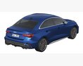 Audi S3 Sedan 2025 Modelo 3D vista superior