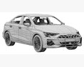 Audi S3 Sedan 2025 3D модель