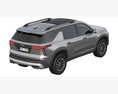 Chevrolet Traverse Z71 2024 3D模型 顶视图