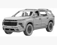 Chevrolet Traverse Z71 2024 3D模型 seats