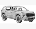 Chevrolet Traverse Z71 2024 3D 모델 