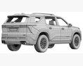 Chevrolet Traverse Z71 2024 3D模型