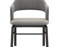 Flexform Alma Chair 3D 모델 