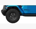 Jeep Gladiator Willys 2024 3d model front view