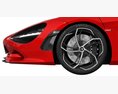 McLaren 750S 3D模型 正面图