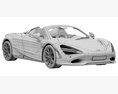 McLaren 750S Spider 3Dモデル