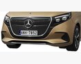 Mercedes-Benz EQV 2024 3D-Modell clay render