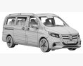 Mercedes-Benz EQV 2024 3D 모델 